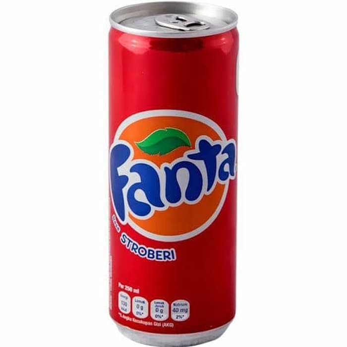 Fanta Slim Kaleng 250 ml - Minuman