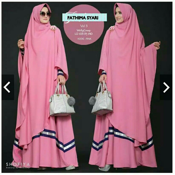 Fatimah Syari Pink