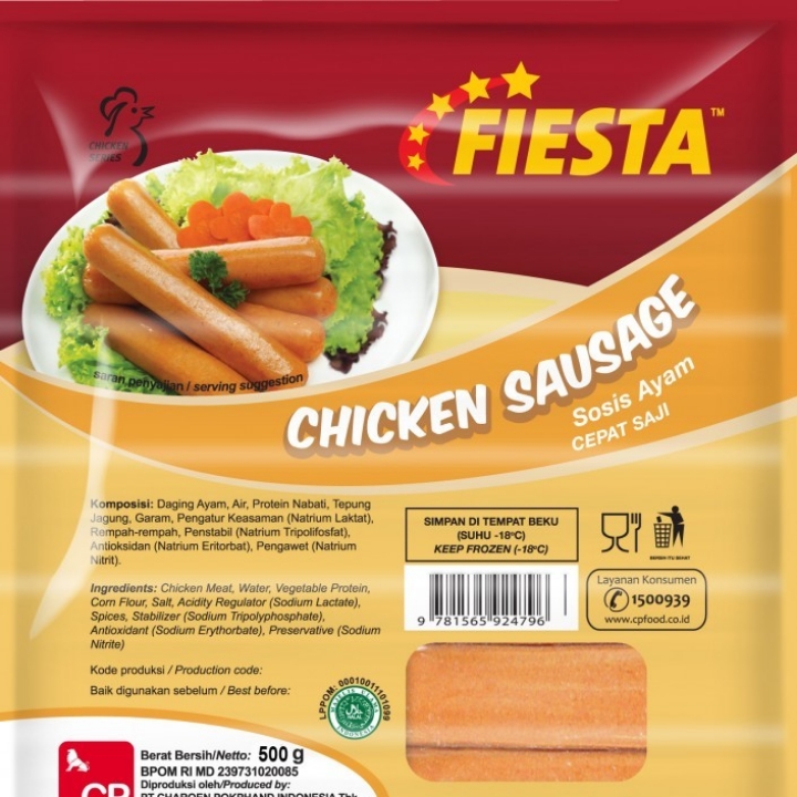 Fiesta Chicken Sausage 500 Gr