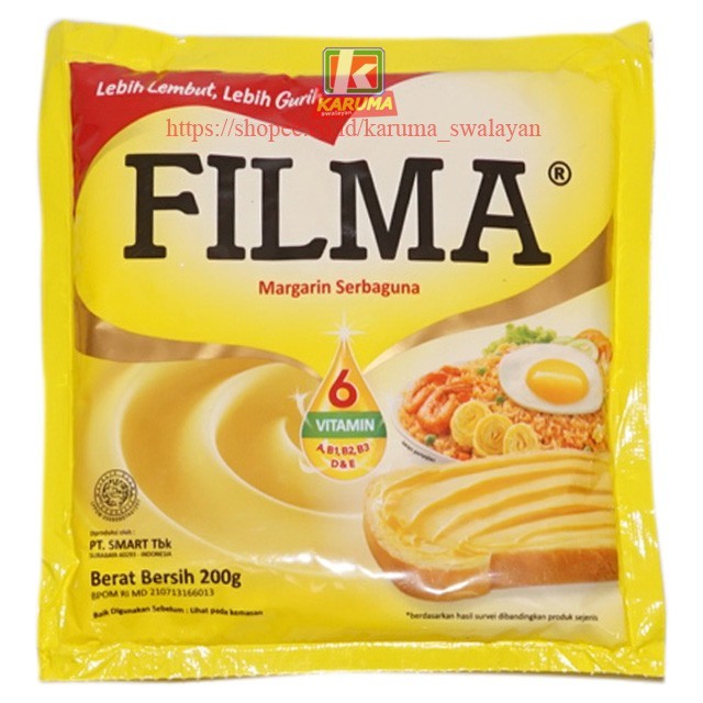 Filma Margarin Serbaguna 200gr