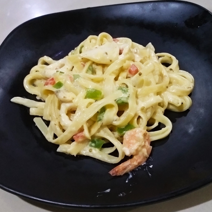 Fitucini Carbonara 