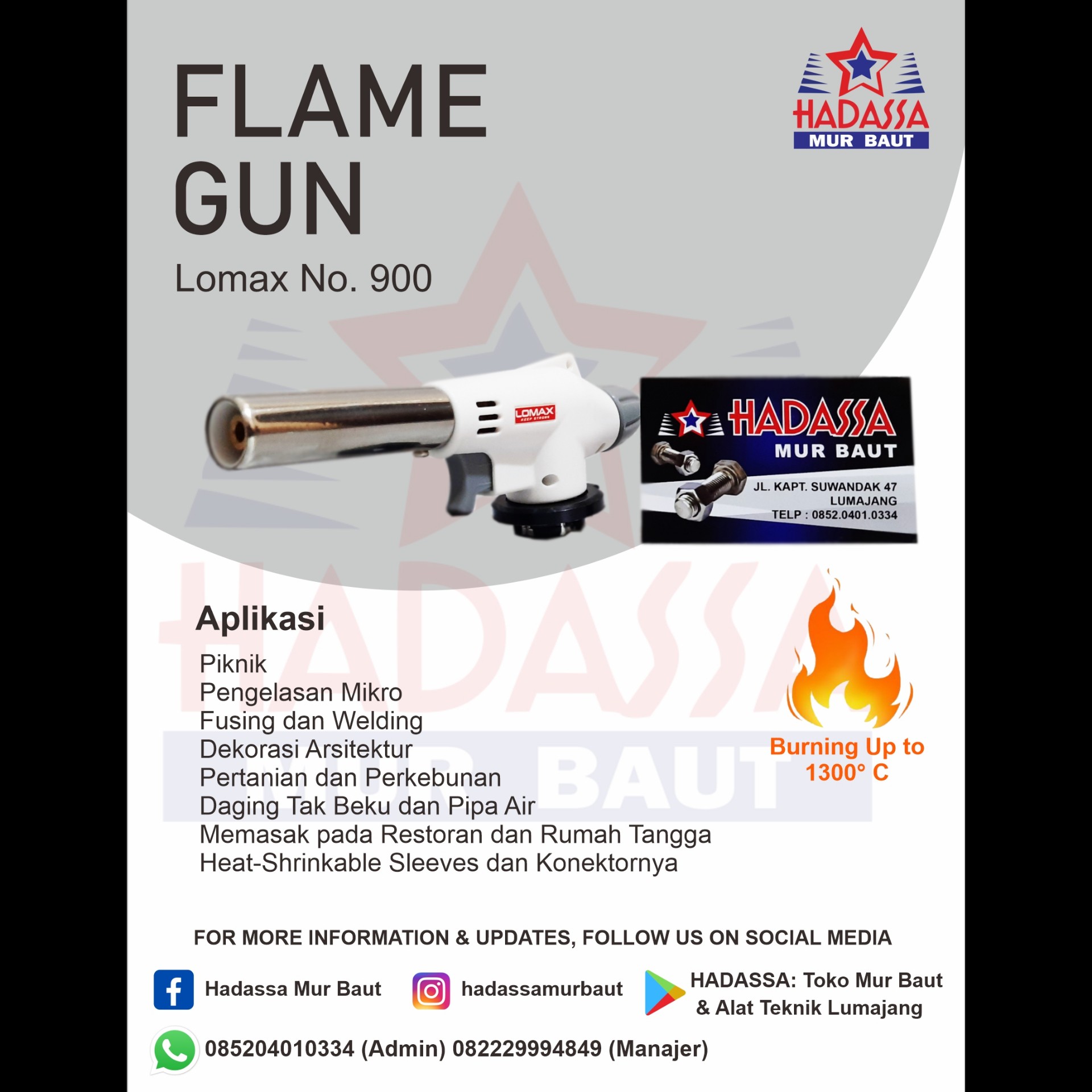 Flame Gun Lomax No 900