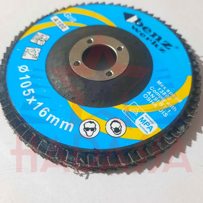 Flap Disc 105x16mm Benz GRT A100 3