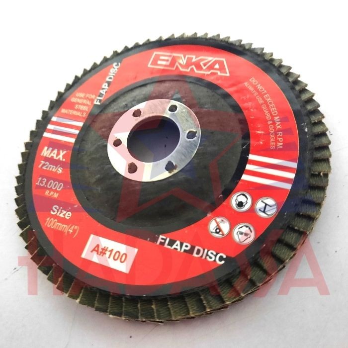 Flap Disc 4 Inci Enka GRT 100 3