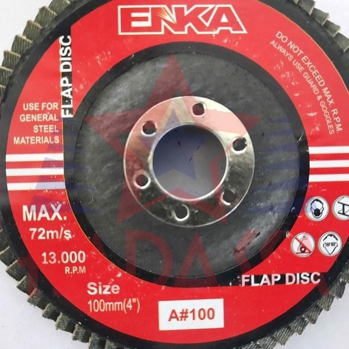 Flap Disc 4 Inci Enka GRT 100 5