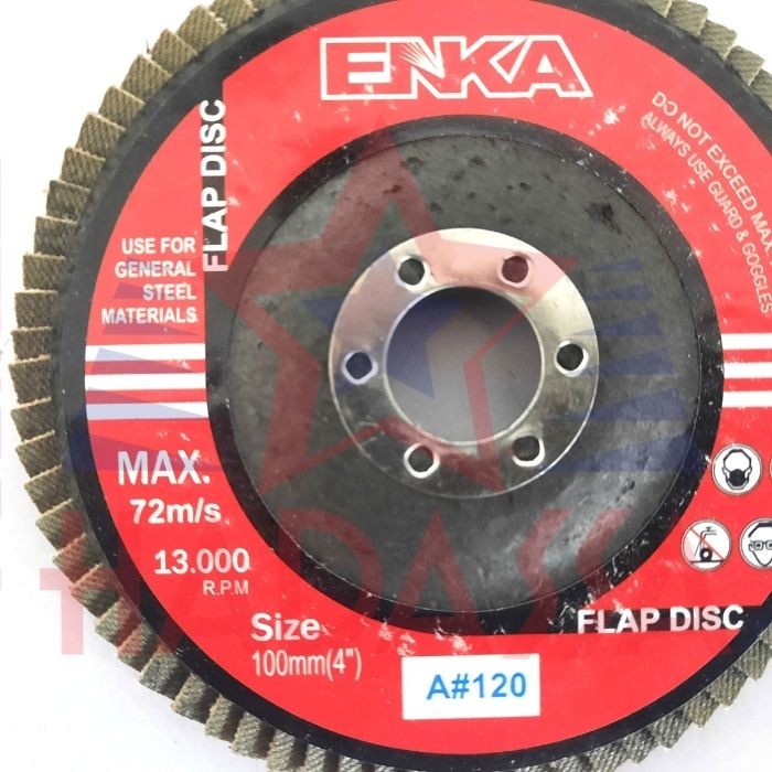 Flap Disc 4 Inci Enka GRT 120 5