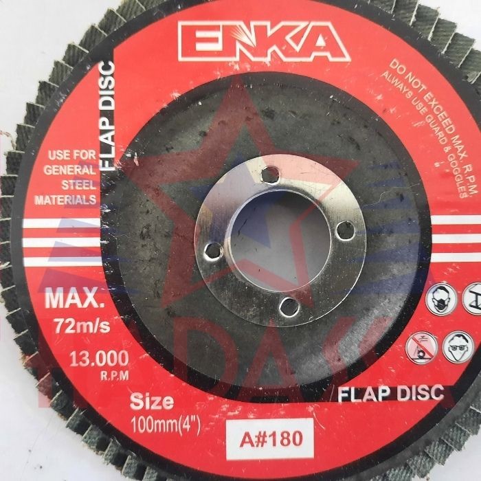 Flap Disc 4 Inci Enka GRT 180 5