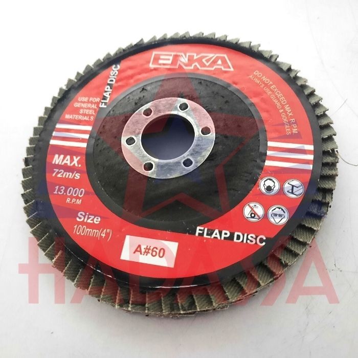 Flap Disc 4 Inci Enka GRT 60 3