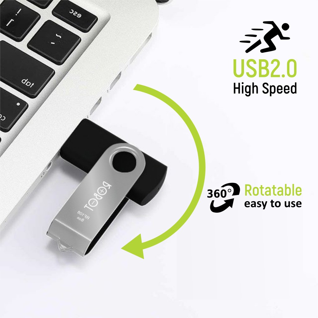 Flashdisk 8 GB ROBOT RF-108 USB Drive Original 3