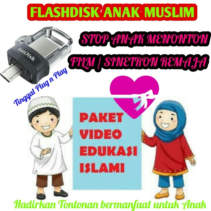 Flashdisk Edukadi Anak Muslim