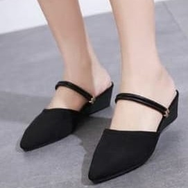 Flatshoes Kelsey 688 Hitam 2