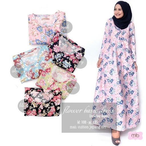 Flower Basic Dress