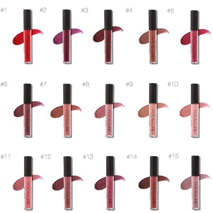 Focallure lipstik cair matte tahan lama  anti air WATERPROFF LONG L 3