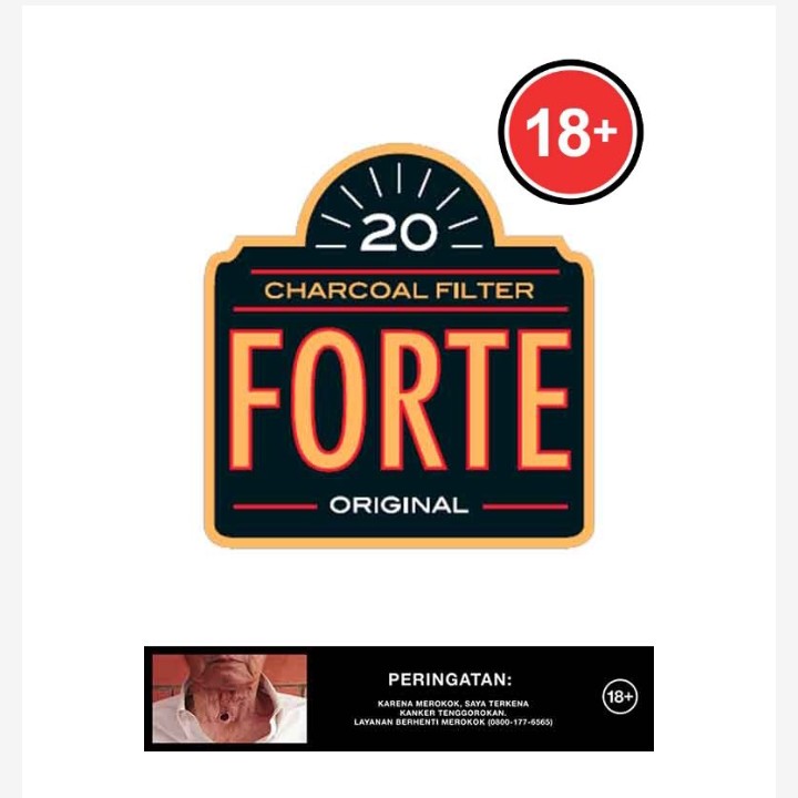 Forte Rokok Filter Original 20S