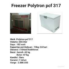 Freezer box polytron pcf-317