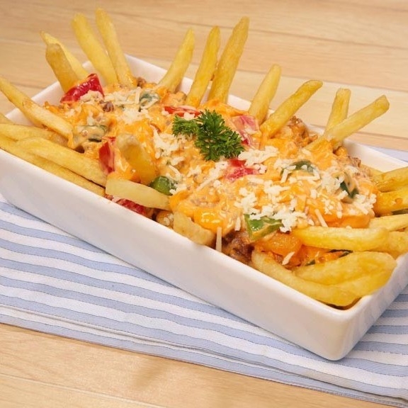 French Fries Beef Cheese Melted