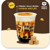 Fresh Milk Boba Cheese Brule