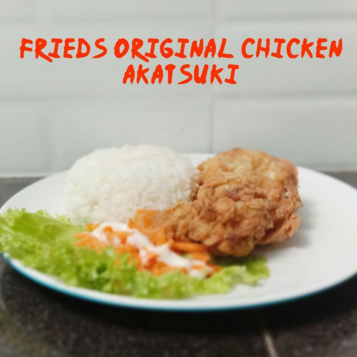 Frieds Chicken Original  With Rice