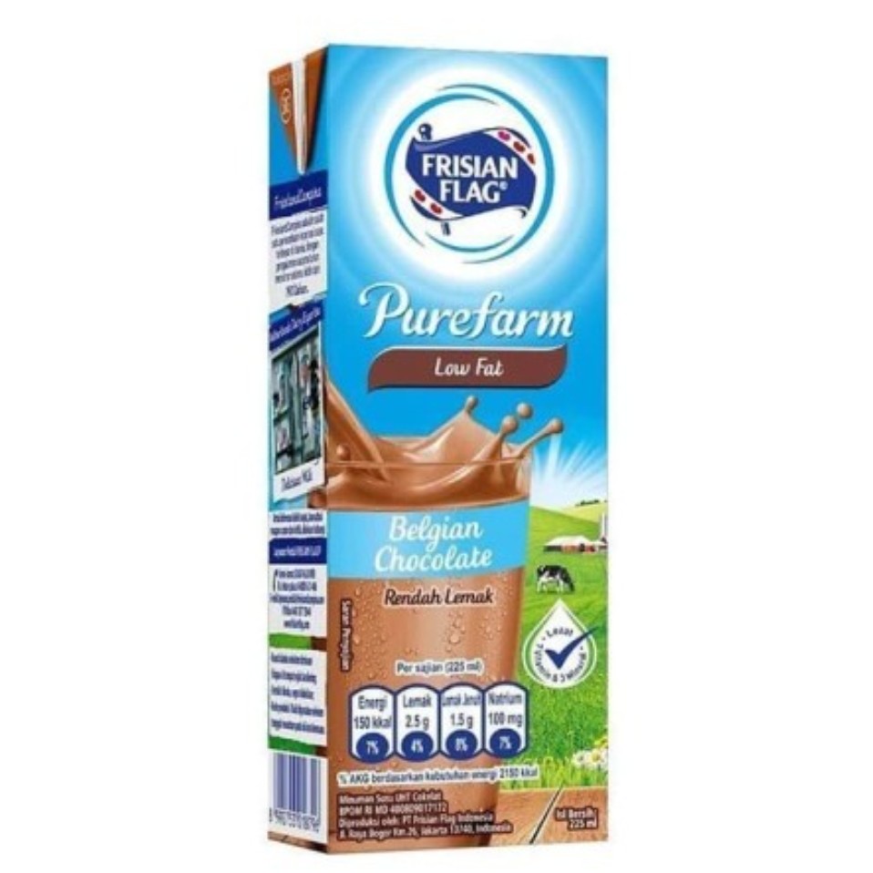 Frisian Flag Belgian Chocolate 225ml