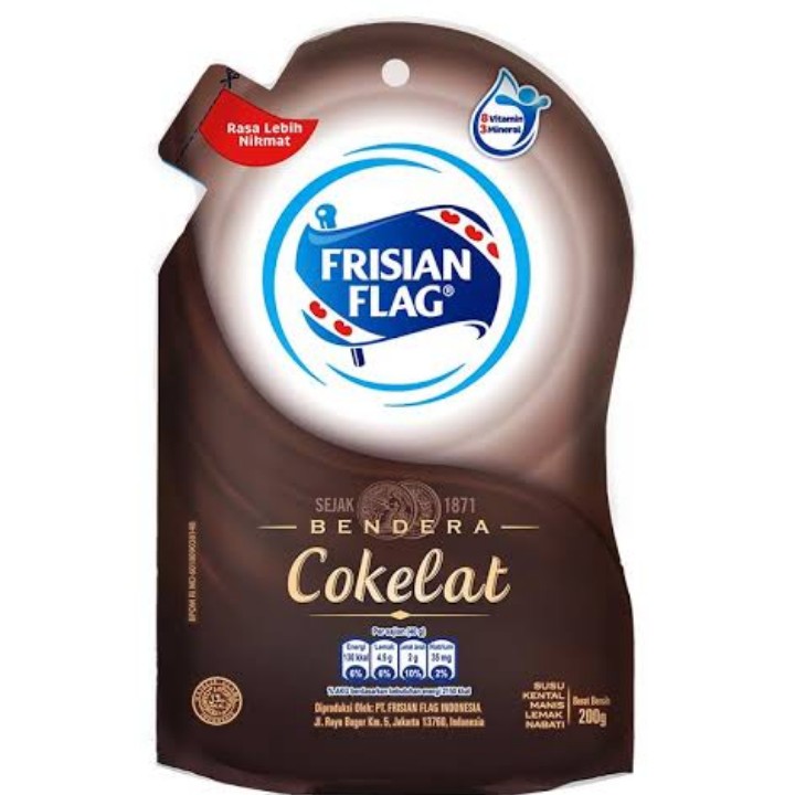 Frisian Flag Bendera Cokelat 200g