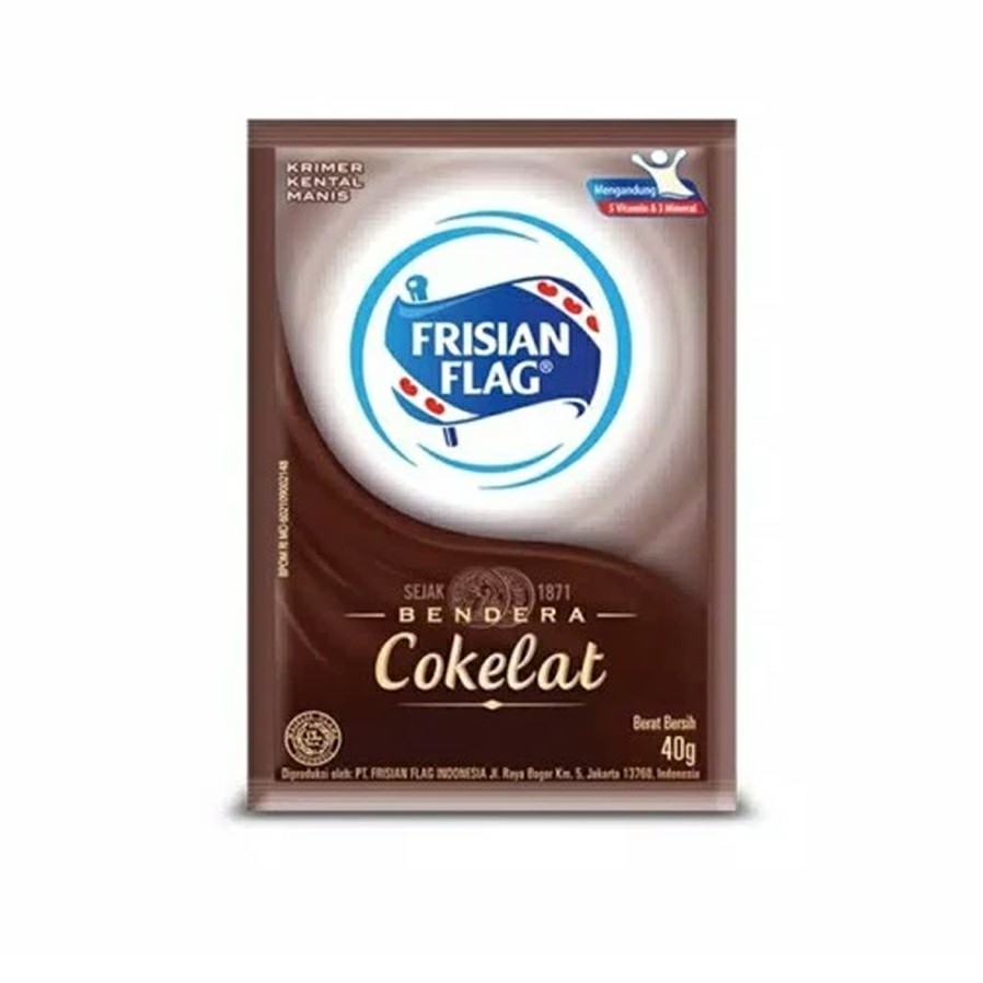 Frisian Flag Kental Manis Cokelat Sachet 40gr