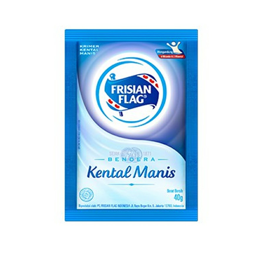 Frisian Flag Kental Manis Putih Sachet 40gr