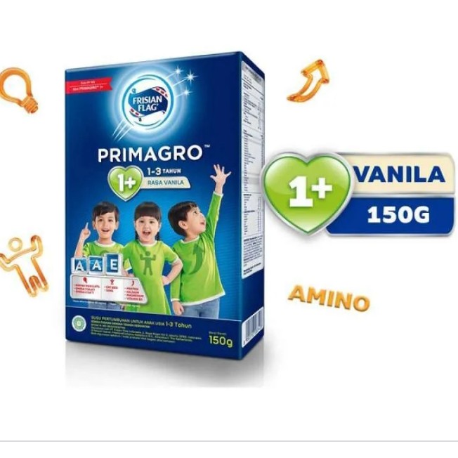 Frisian Flag Primagro 1plus Rasa Vanila 150 G