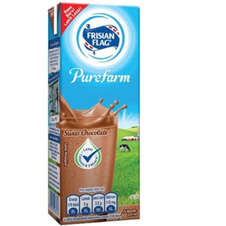 Frisian Flag Swiss Chocolate 225ml