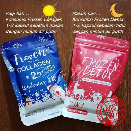 Frozen Kapsul Detox Dan Whitening