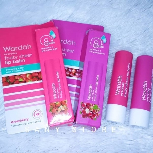 Fruit Sheer Lip Balm Wardah 