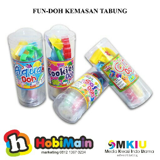 Fun-Doh Kemasan Tabung