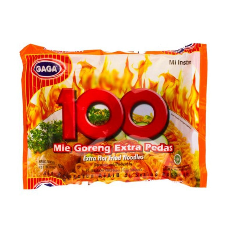 GAGA MIE 100 GORENG EXT PEDAS