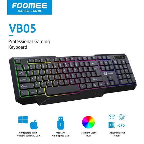 GAMING KEYBOARD FOOMER VB05