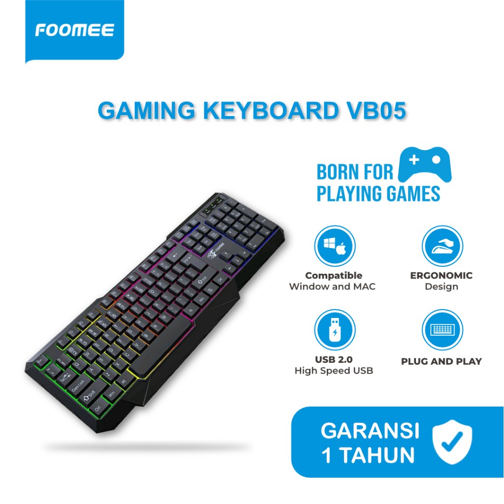 GAMING KEYBOARD FOOMER VB05 2