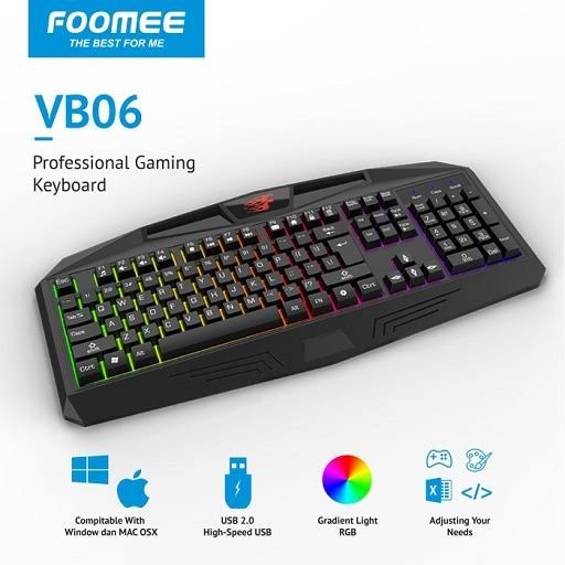 GAMING KEYBOARD FOOMER VB06