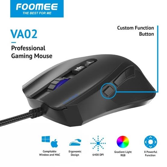 GAMING MAUSE FOOMEE VA02 3