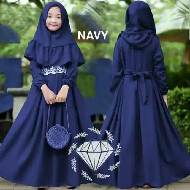 GAMIS ANAK DELISA SYARI SETMOSCREPE