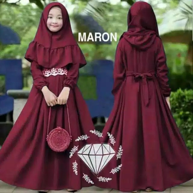 GAMIS ANAK DELISA SYARI SETMOSCREPE 3