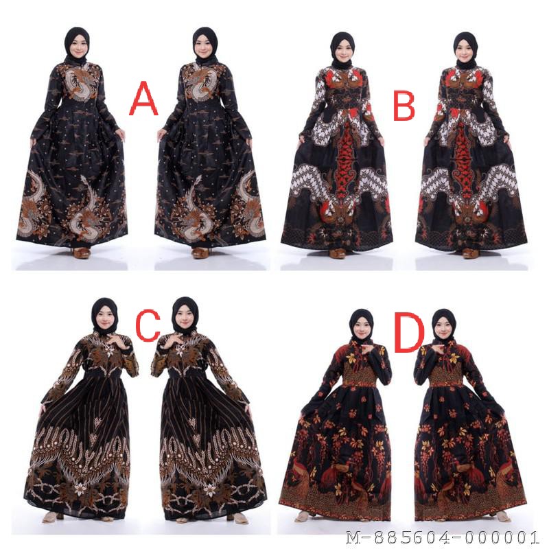 GAMIS BATIK WANITA MUSLIM