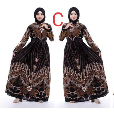 GAMIS BATIK WANITA MUSLIM 4