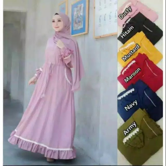 GAMIS DESYA RENDA DRESS BUSUI WOLFIS PREMIUM