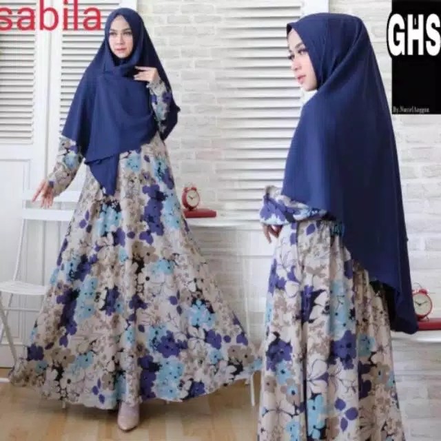 GAMIS MONALISA MOTIF CANTIK CAMPUR 2