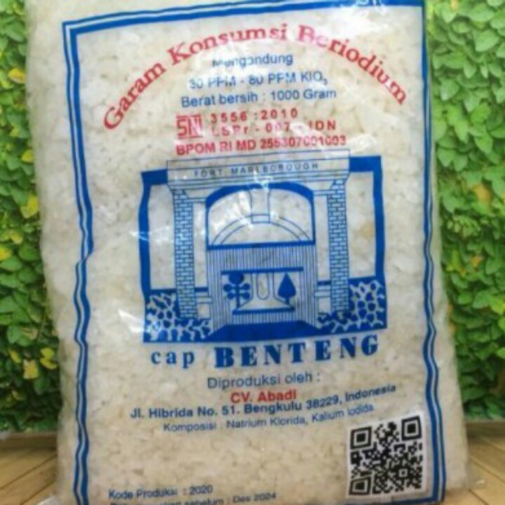 GARAM BENTENG KEMASAN 1 KG