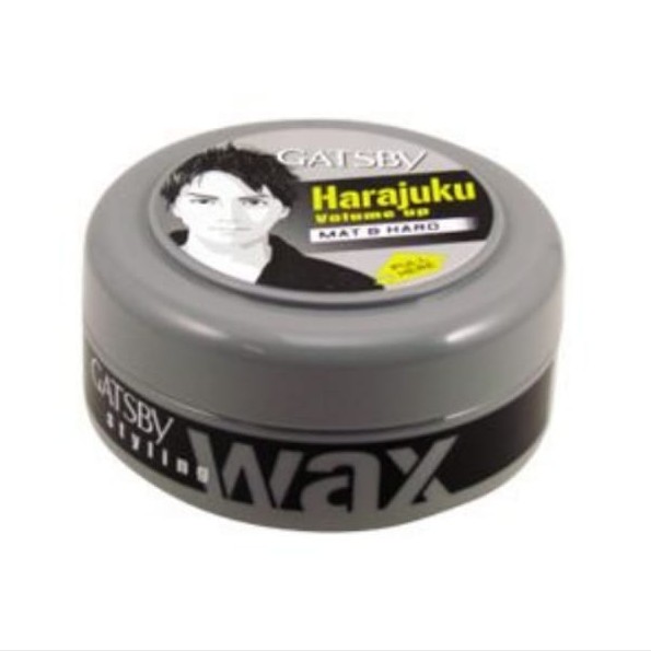 GATSBY HAIR GEL WAX MAT-HARD POT 75 GR