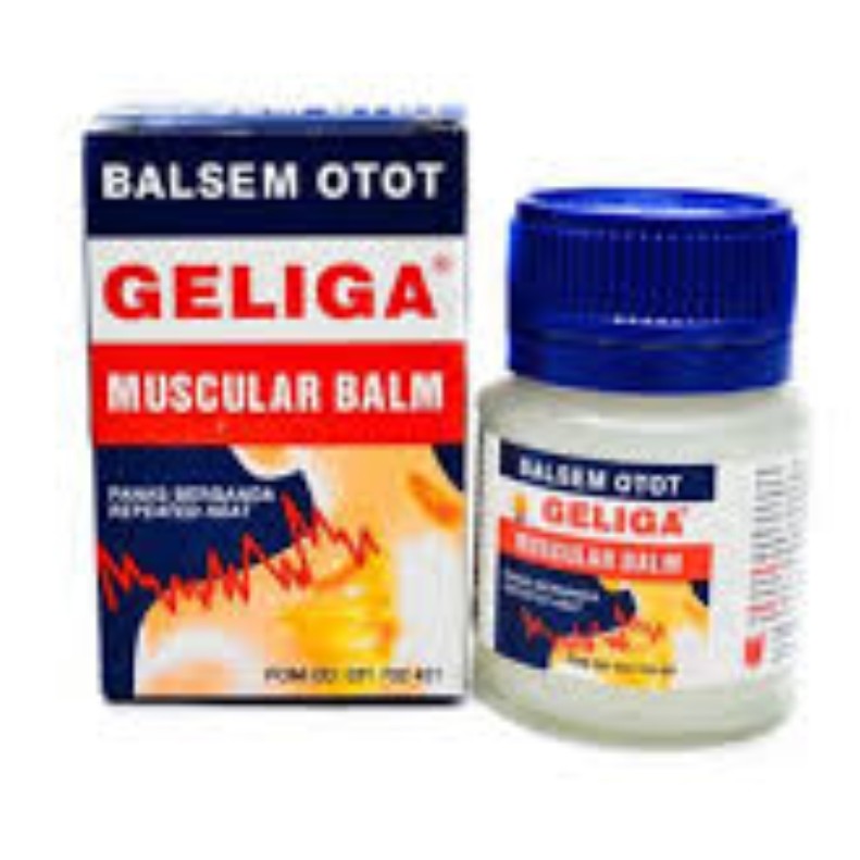 GELIGA MINYAK GOSOK BALSEM OTOT BOTOL 10 GR