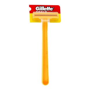 GILLETE RAZOR YELLOW