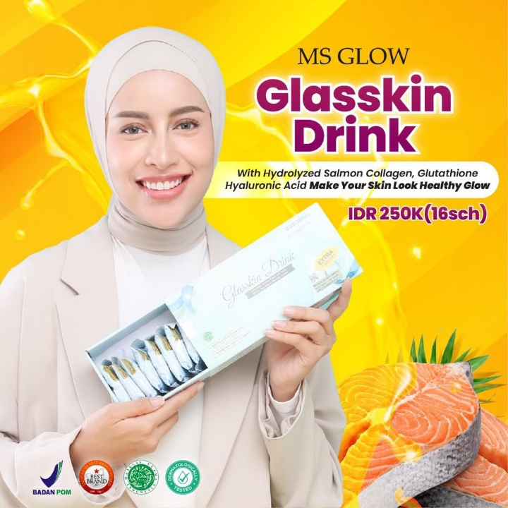 GLASSKIN DRINK SERBUK PEMUTIH COLAGEN 2