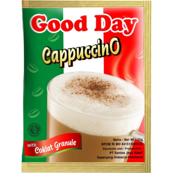 GOOD DAY CAPUCCUNO GRANULE SACHAET