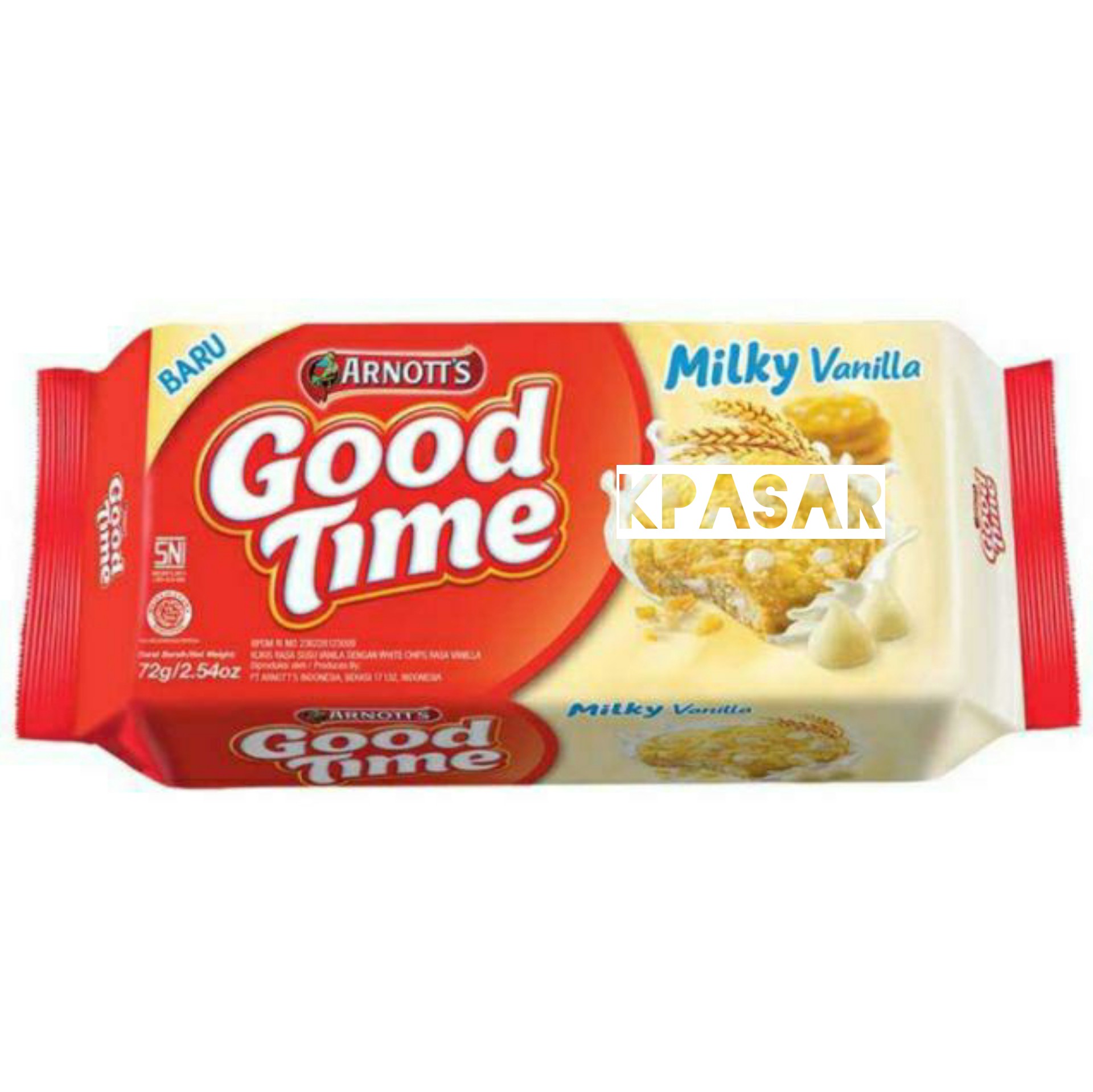 GOOD TIME MILKY VANILLA 72 GRAM