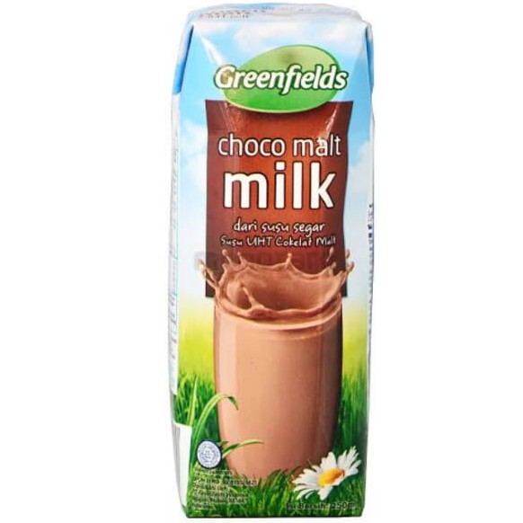 GREEFIELDS CHOCOMALT MILK 250ML